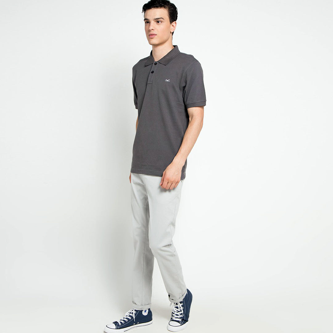 Carvil Polo Pria PORO-GRY