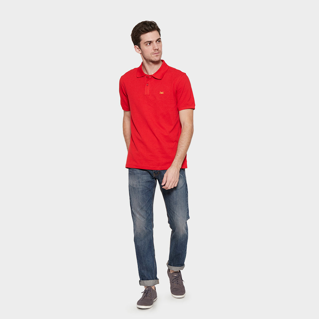 Carvil Polo Pria PORO-RED