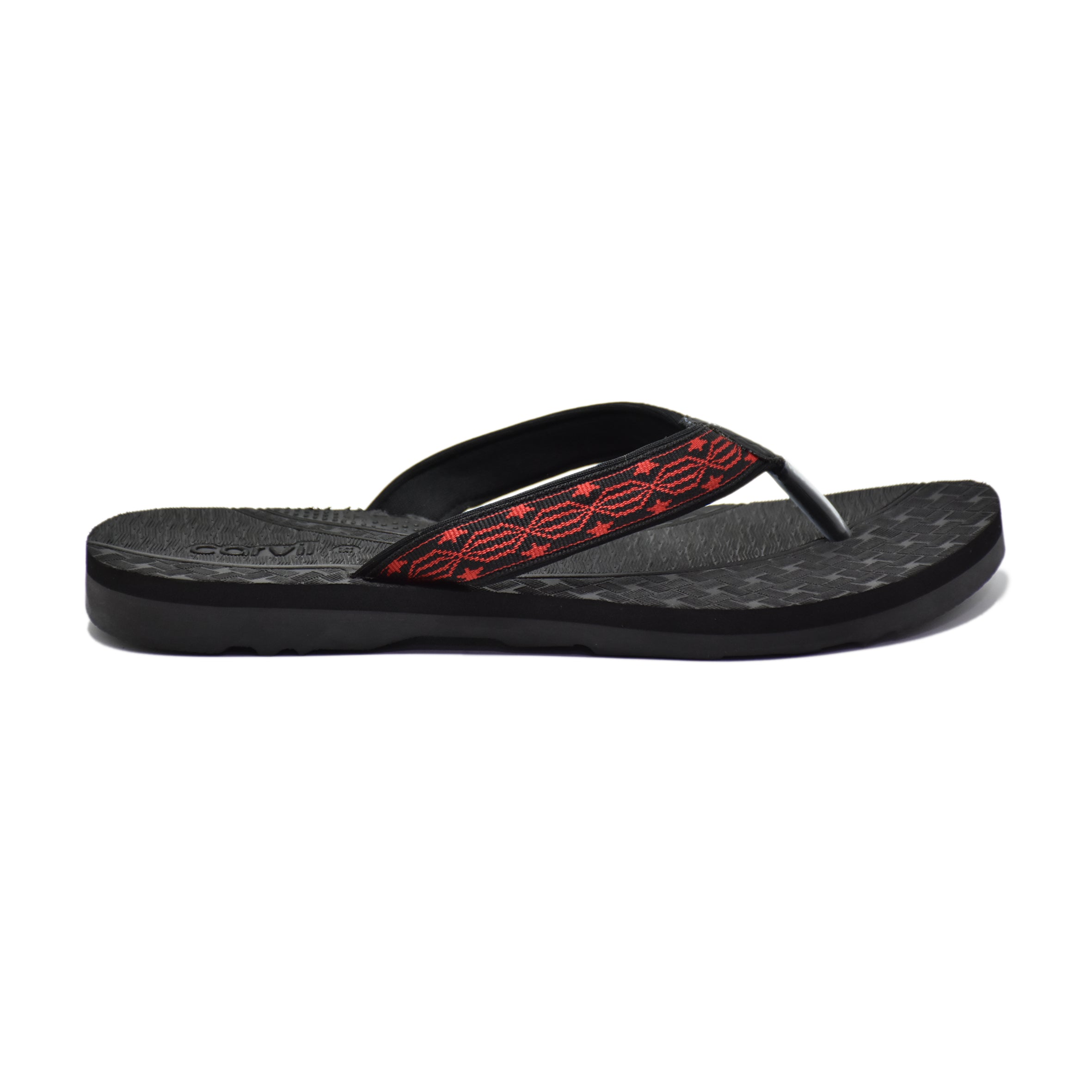 Carvil Sandal Wanita RIANTY L BLACK/RED