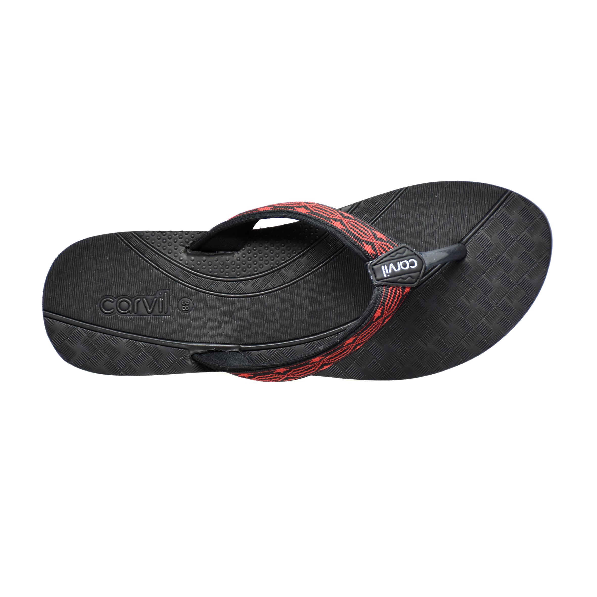 Carvil Sandal Wanita RIANTY L BLACK/RED
