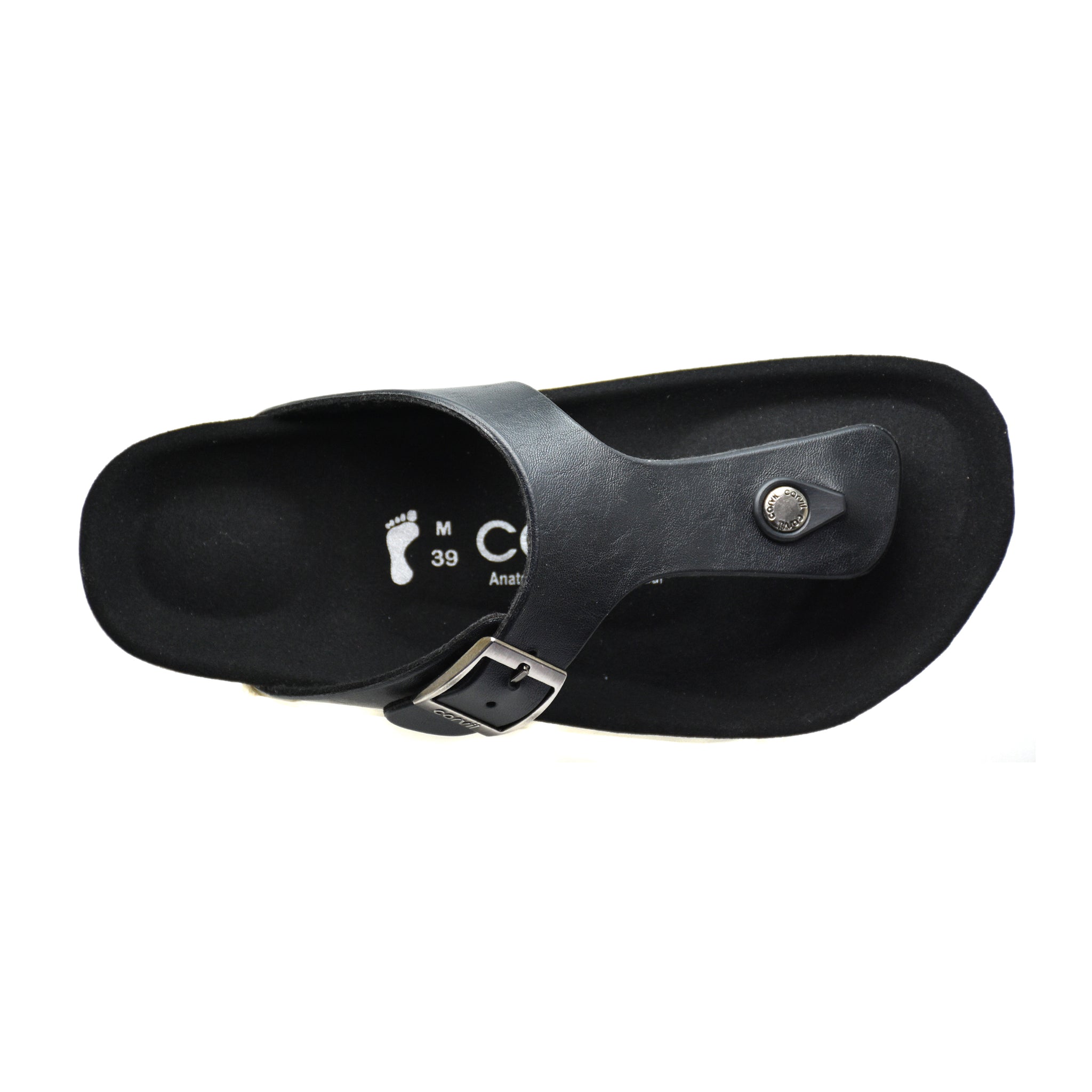 Carvil Sandal Pria ROMEO-01 M BLACK/BLACK