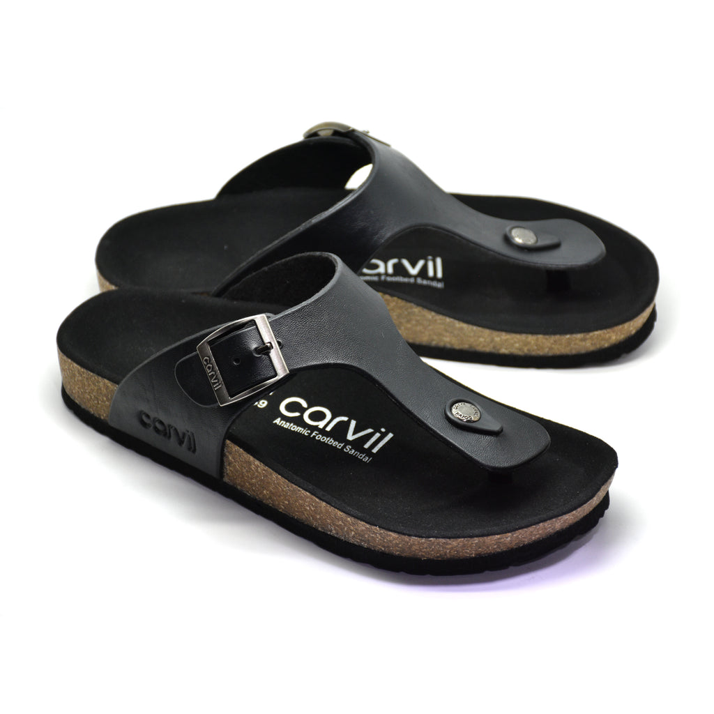 Carvil Sandal Pria ROMEO-01 M BLACK/BLACK