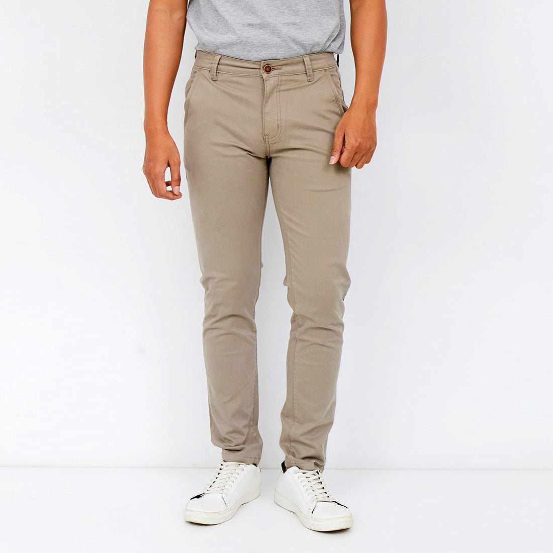 Carvil Chinos Pria SATENZO-BG BEIGE