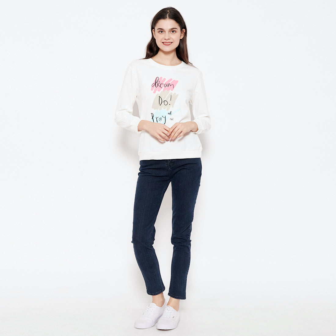 Carvil Sweater Wanita SWAN-1B OFF WHITE