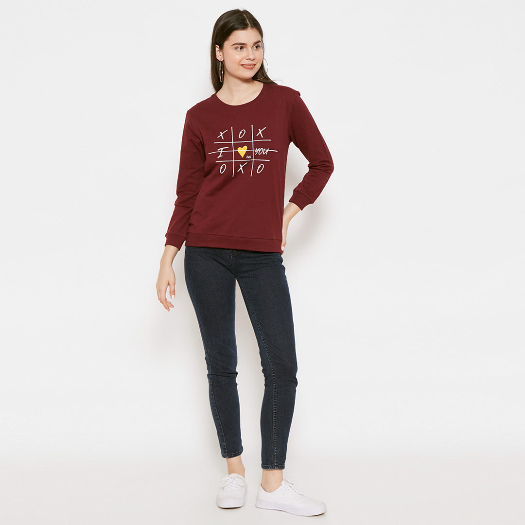 Carvil Sweater Wanita SWAN-2A MAROON