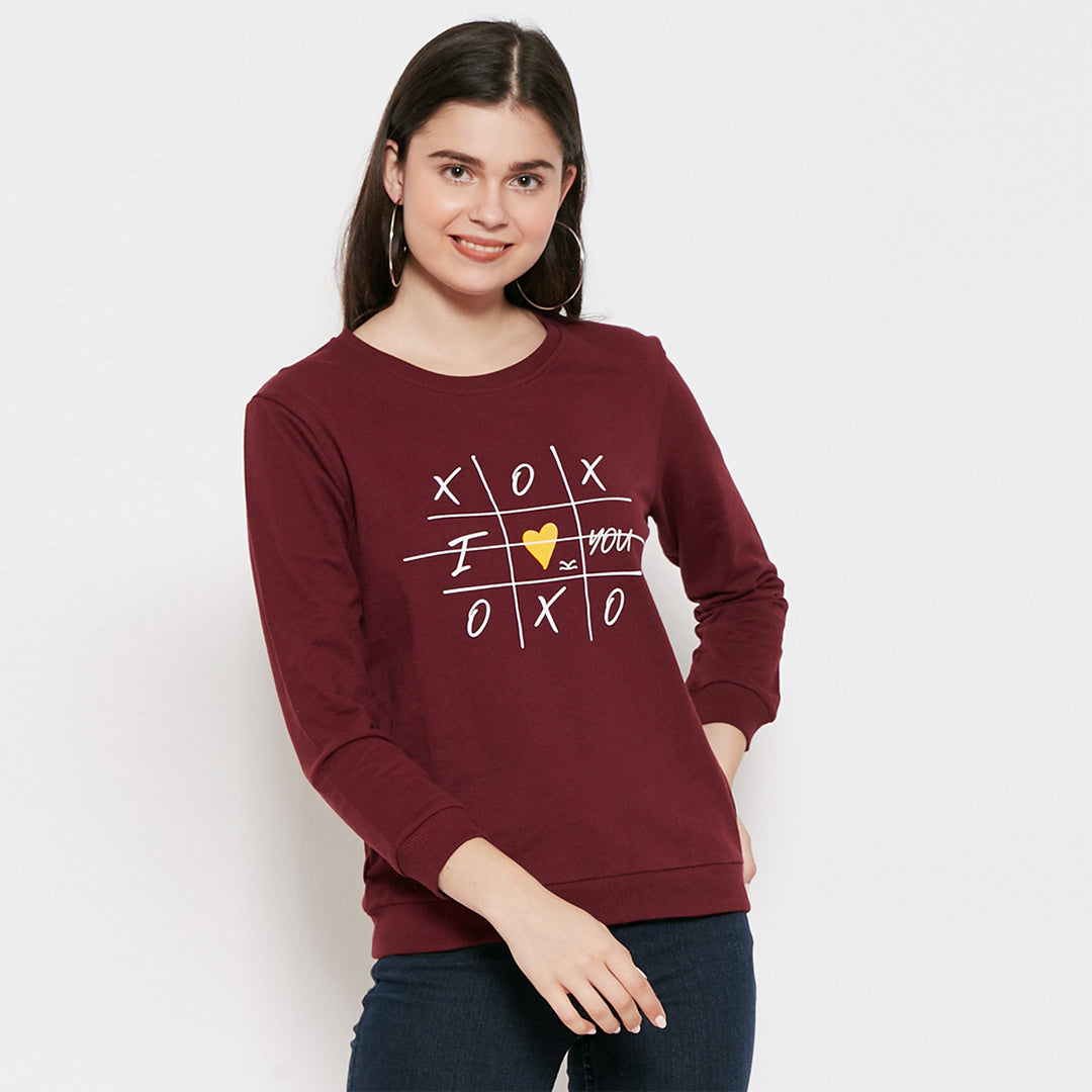 Carvil Sweater Wanita SWAN-2A MAROON