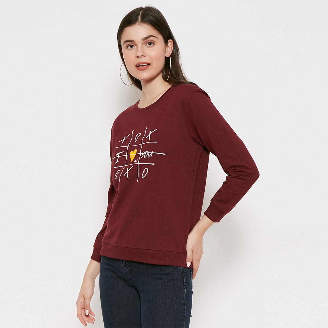 Carvil Sweater Wanita SWAN-2A MAROON