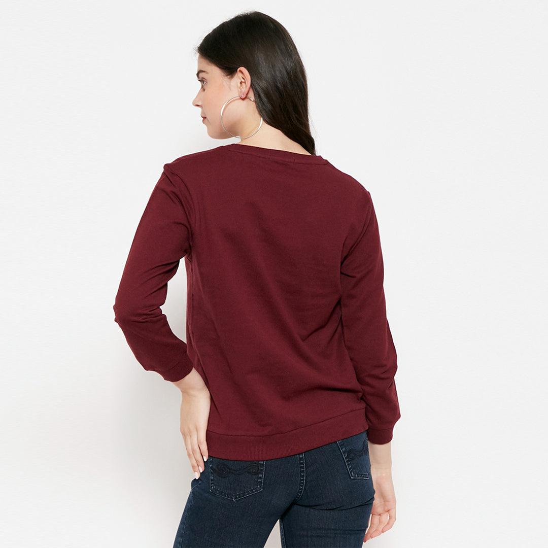 Carvil Sweater Wanita SWAN-2A MAROON