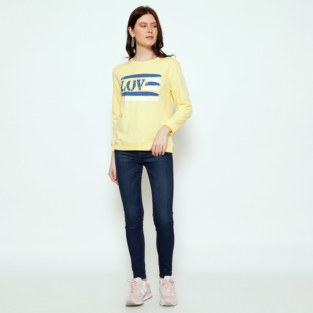 Carvil Sweater Wanita SWAN-3B YELLOW