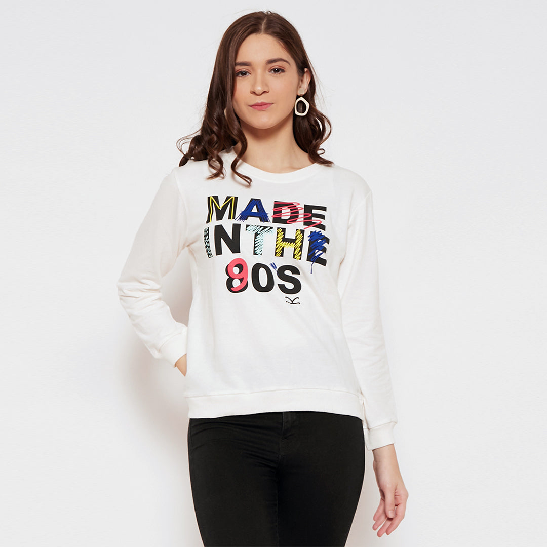 Carvil Sweater Wanita SWAN-7B OFF WHITE