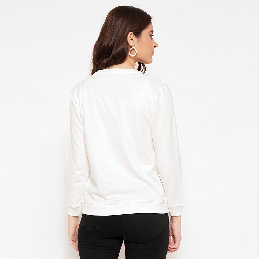 Carvil Sweater Wanita SWAN-7B OFF WHITE