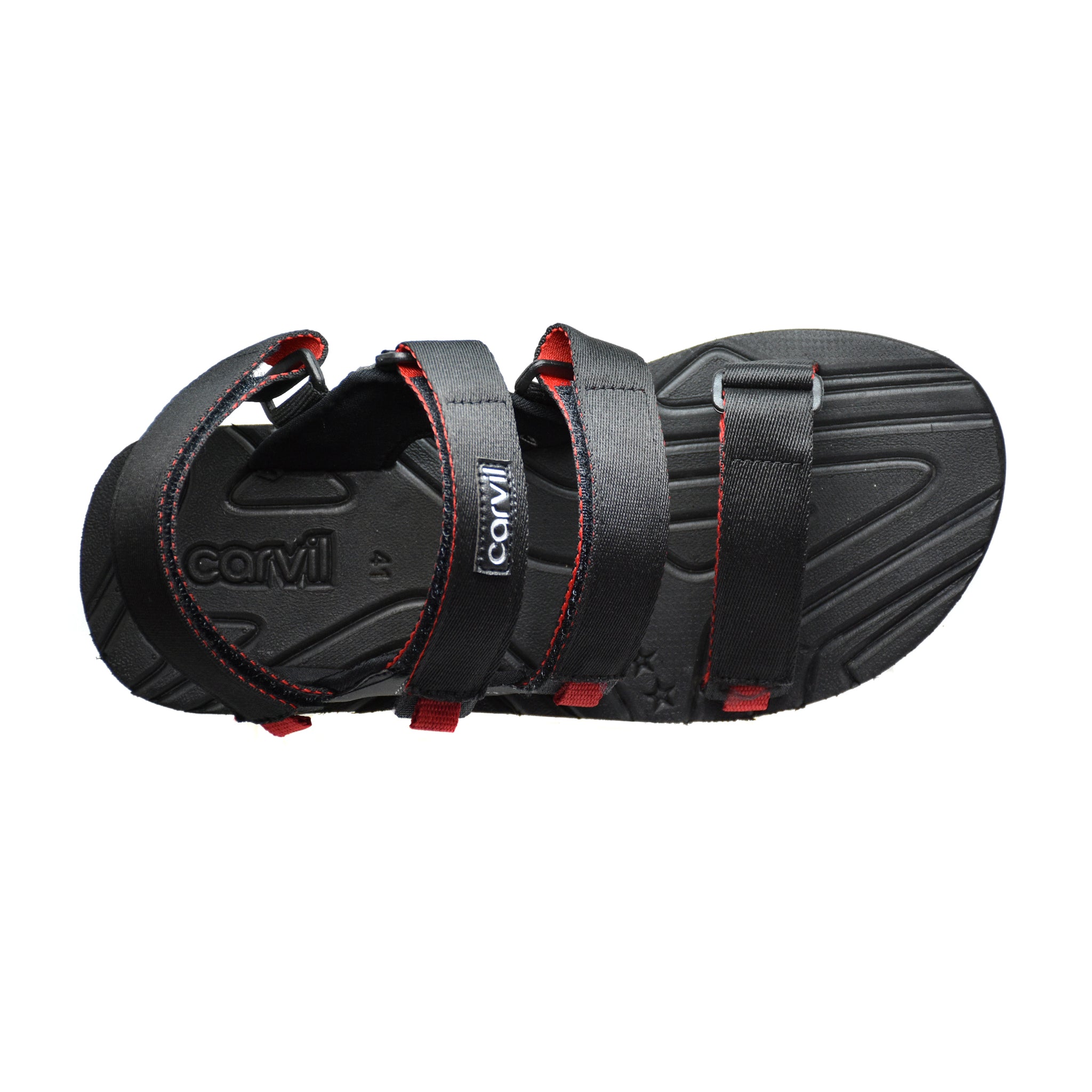 Carvil Sandal Pria SAPPORO-GM BLACK/RED