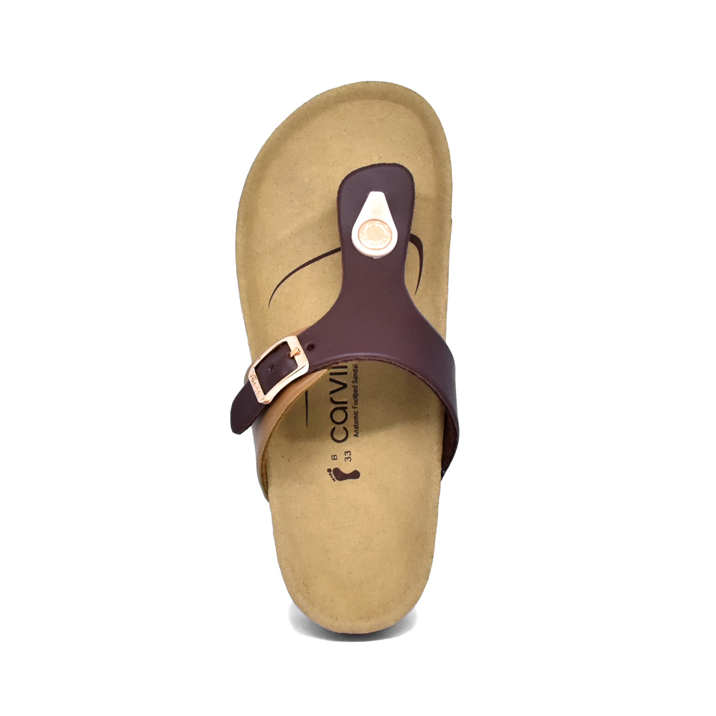 Carvil Sandal Anak VENICE-01TW BROWN/STONE