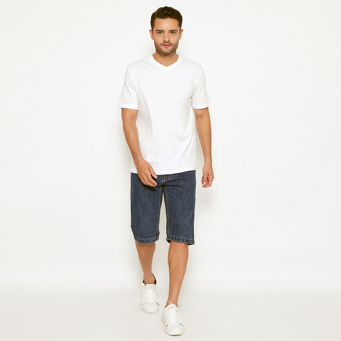Carvil Tshirt Pria VIKO-SNW WHITE