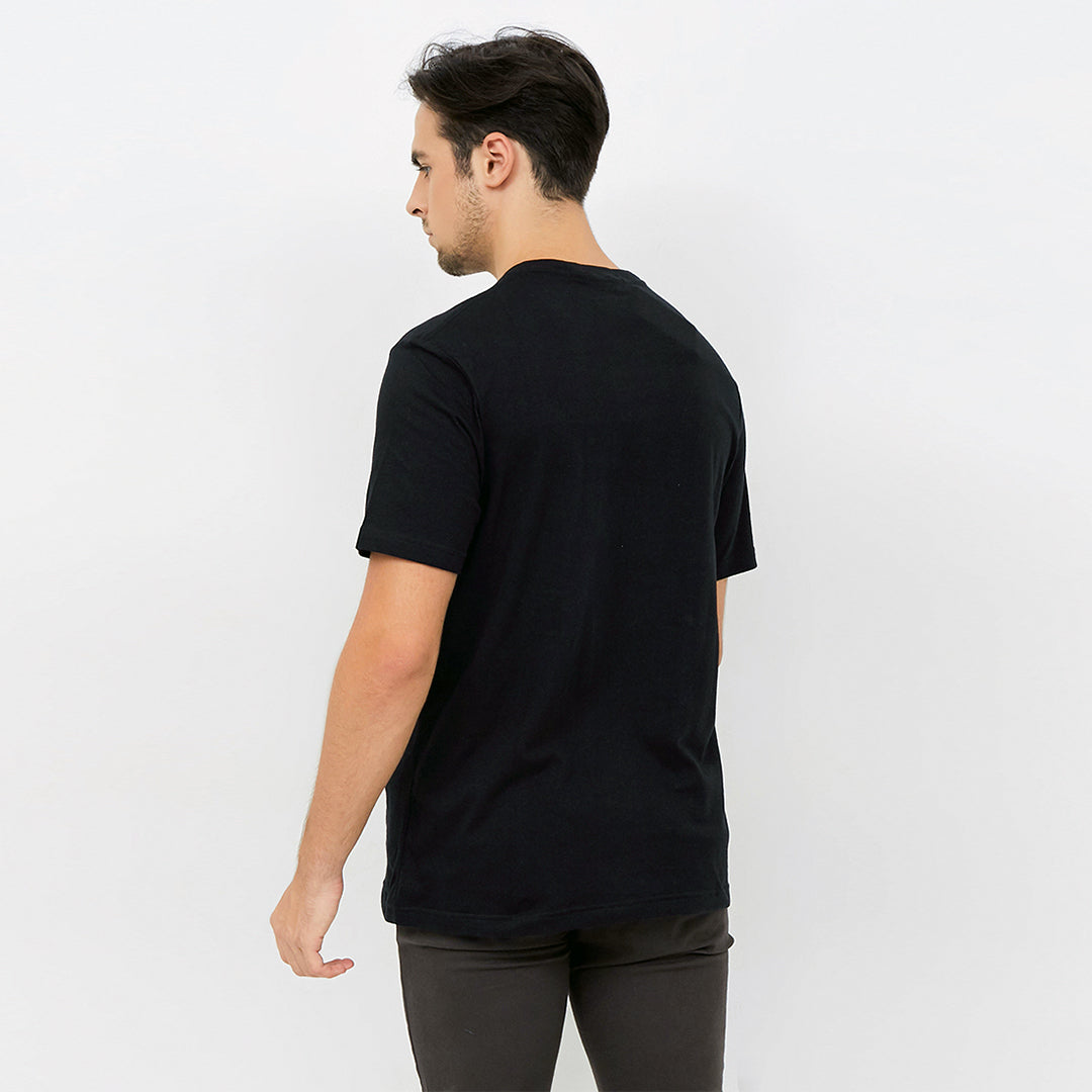Carvil Tshirt Pria VISUAL-12A BLACK