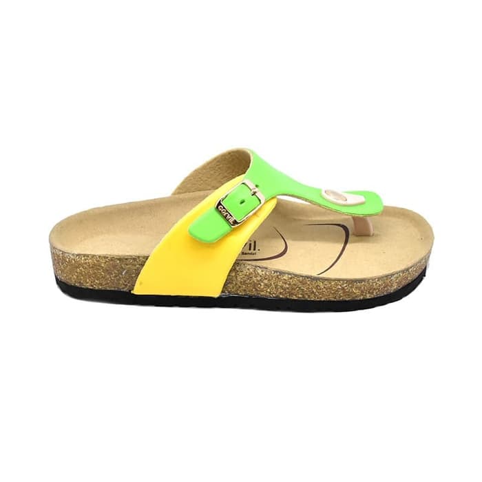 Carvil Sandal Anak VENICE-TW GREEN/YELLOW