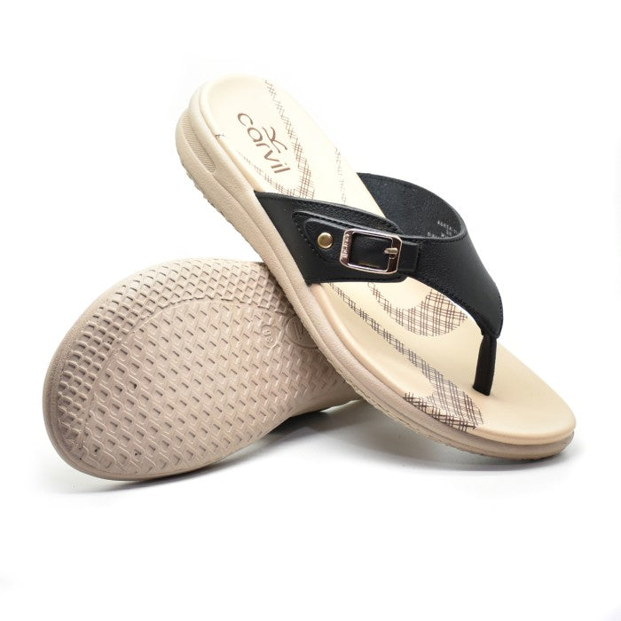 Carvil Sandal Casual Wanita ADREA-01 L BLACK