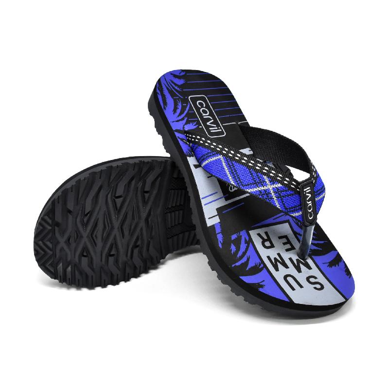 Carvil Sandal Anak CASIO-CP BLACK/ROYAL BLUE