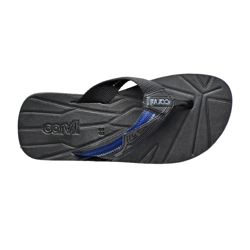 Carvil Sandal Pria ADDIANT-M Black-Navy  44