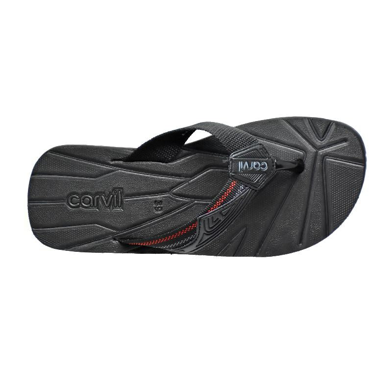 Carvil Sandal Pria ADDIANT-M Black-Red  42