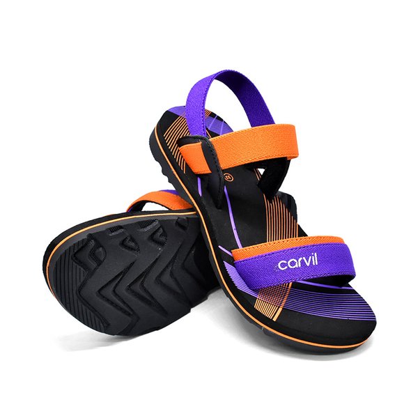 Carvil Sandal Anak MOMO-02 TW PURPLE/ORANGE