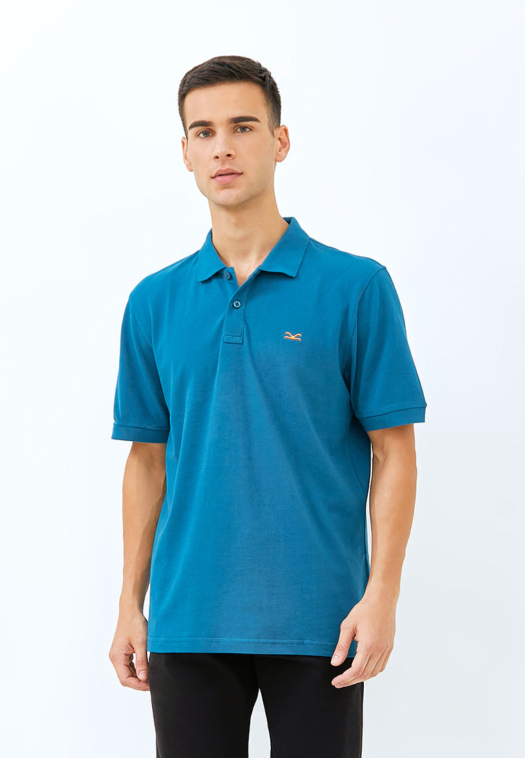 Carvil Polo Man PIQUE-TEA BLUE TEAL