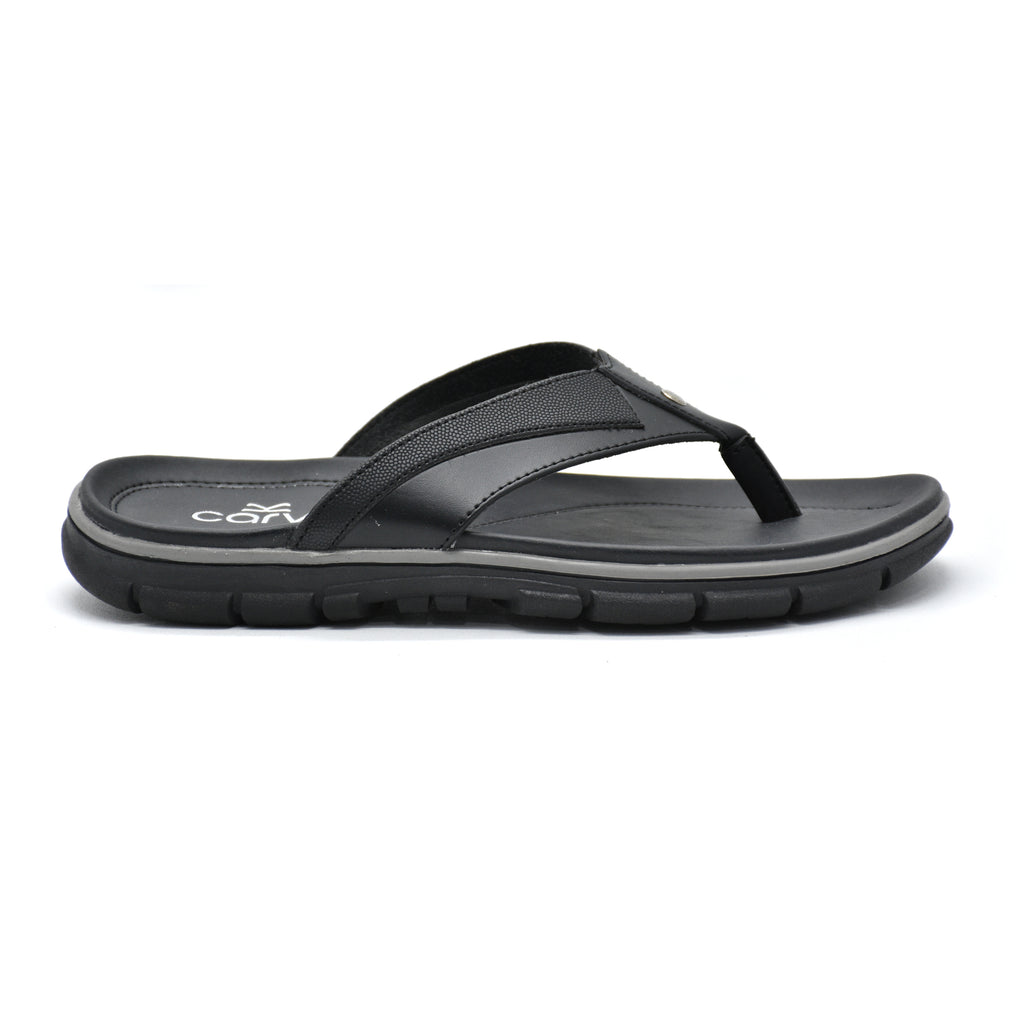 Carvil Sandal Pria LEWSON-01 M BLACK