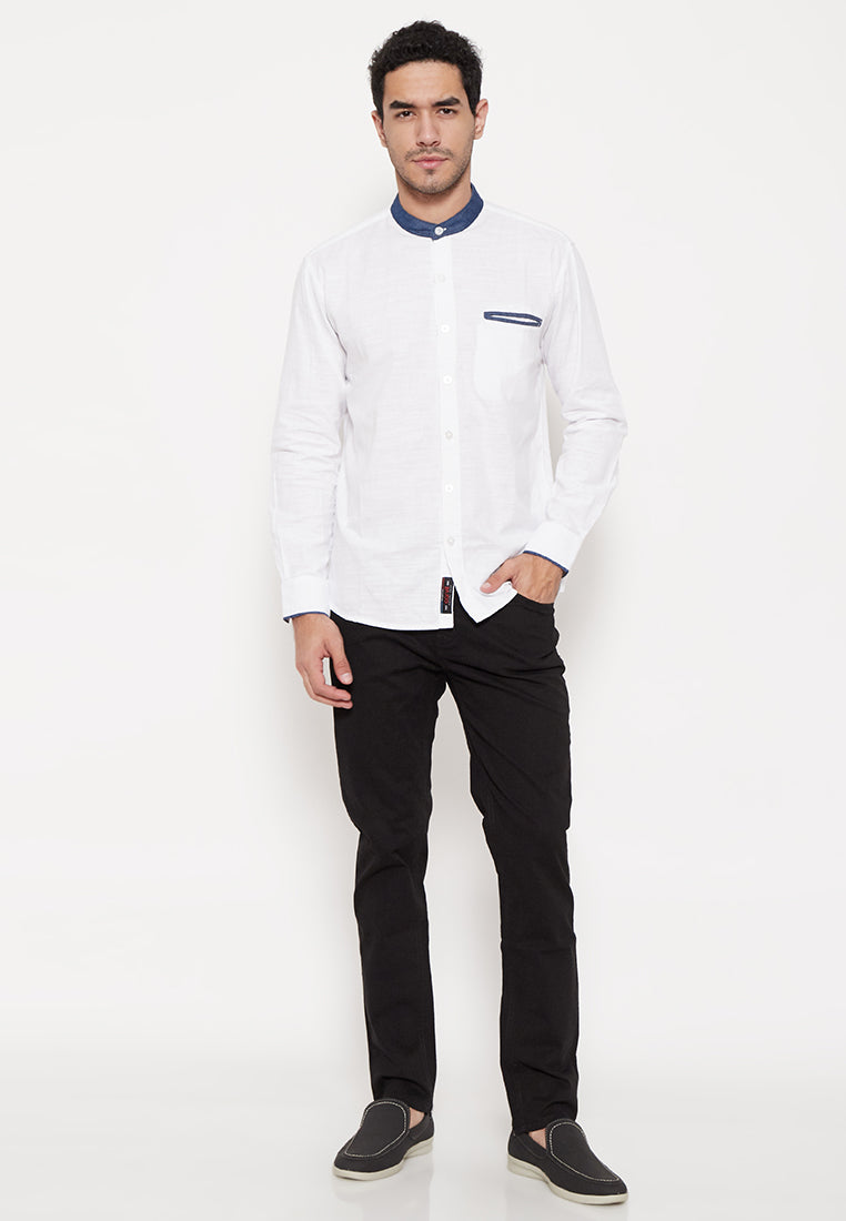 Carvil Baju Koko AHMED - WHITE