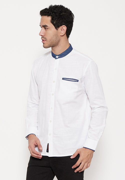 Carvil Baju Koko AHMED - WHITE
