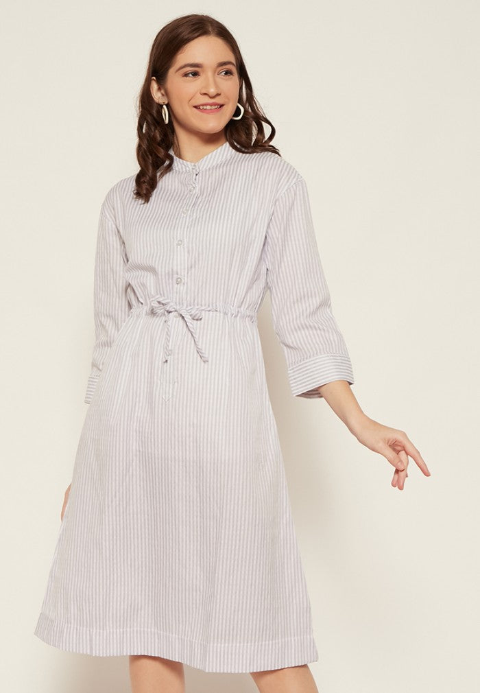 Carvil Sweater Dress Ladies ARABEL-GRY