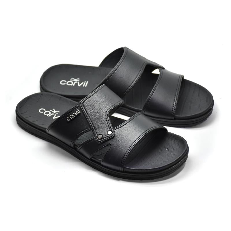 Carvil Sandal Pria MAESTRO-02 M Black  44