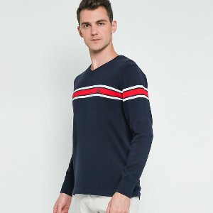 Carvil Kemeja Sweater Pria CIRO NAVY