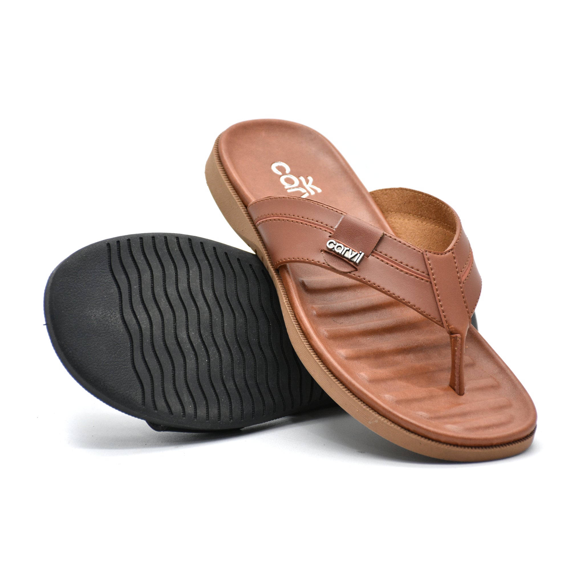 Carvil Sandal Casual Pria DERICK-01 M STONE