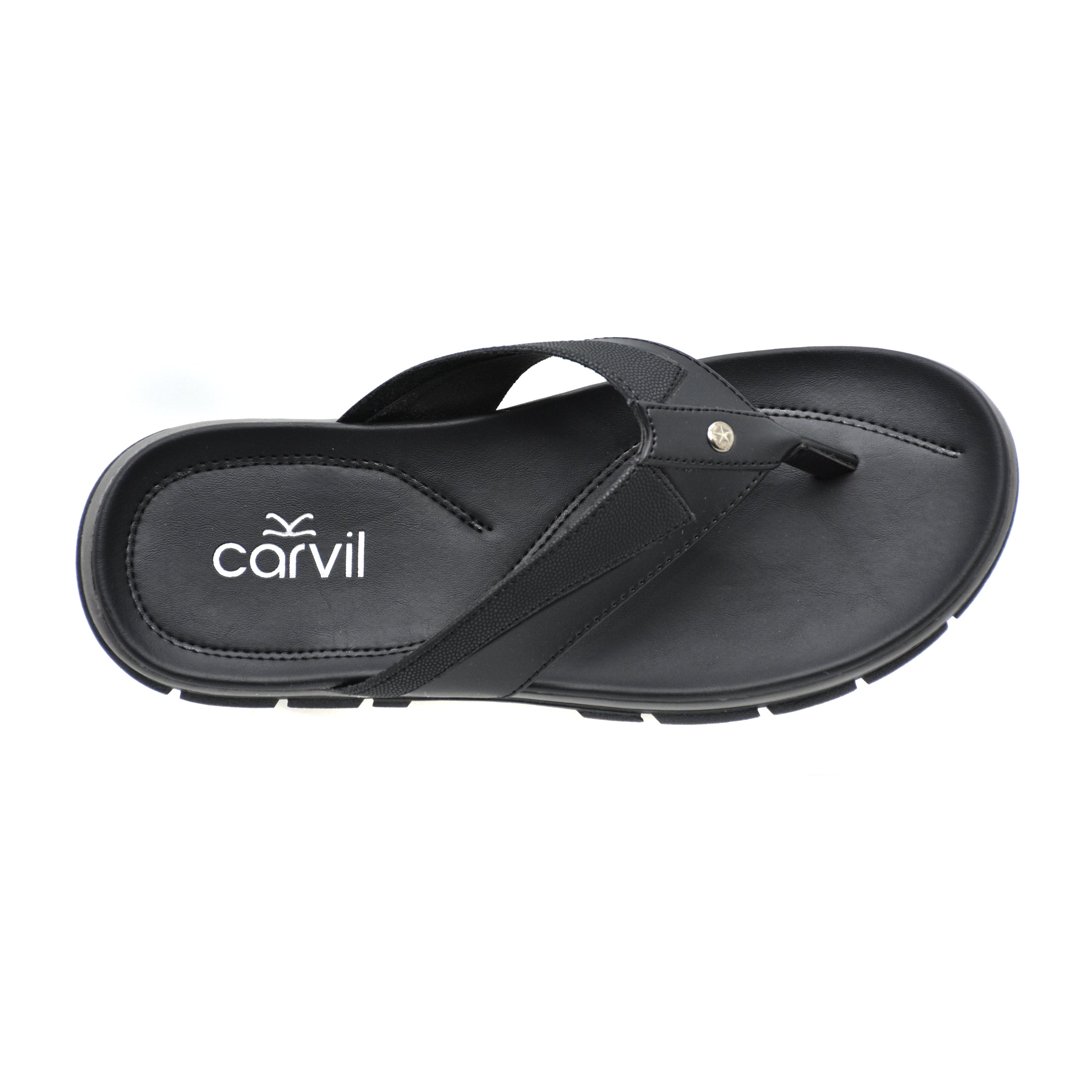 Carvil Sandal Pria LEWSON-01 M BLACK