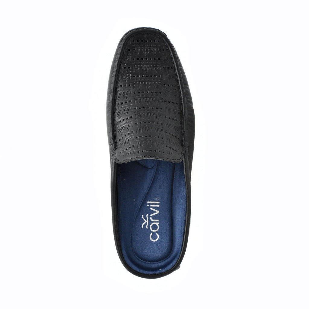 Carvil Sepatu Pria DAVINCI-SM BLACK