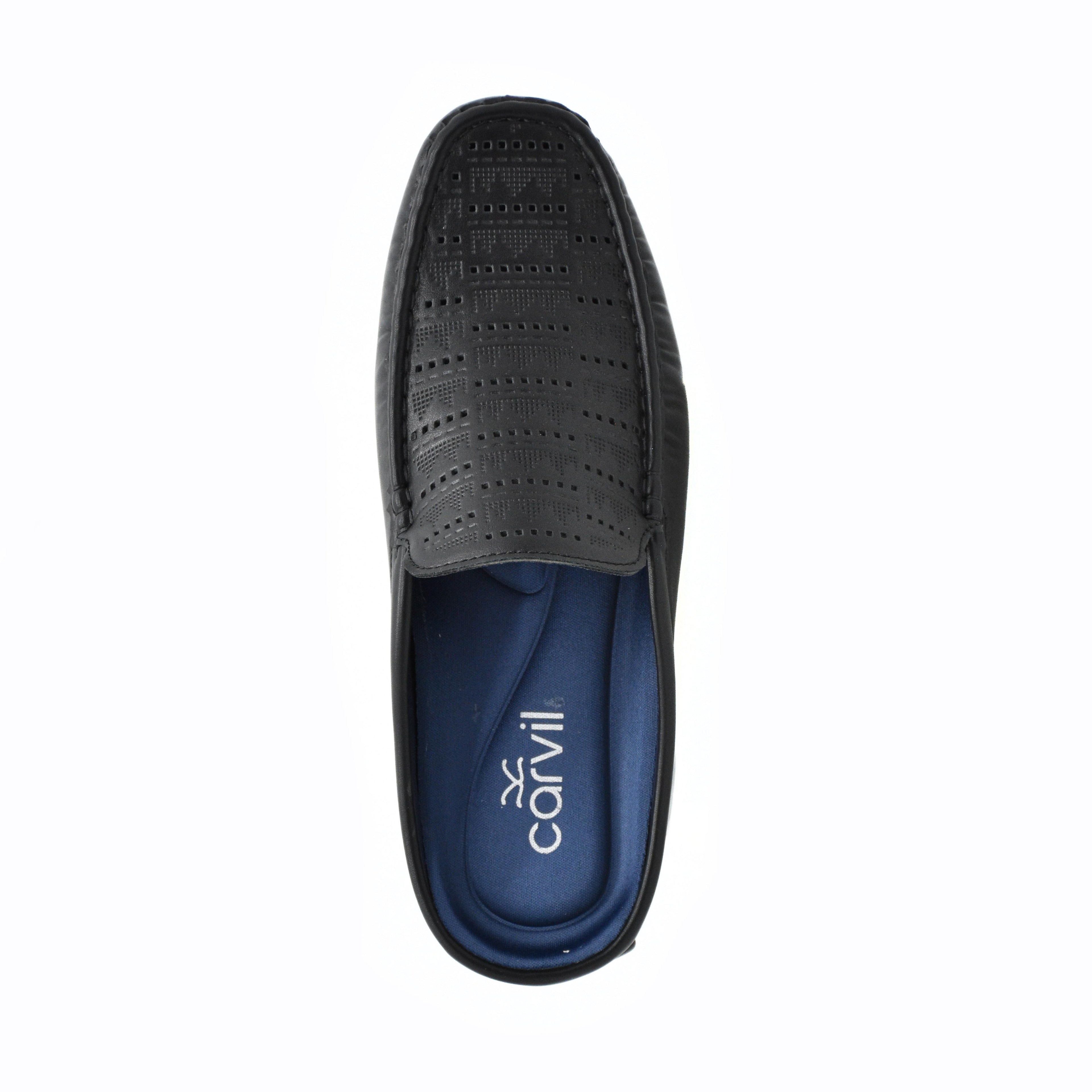 Carvil Sepatu Pria DAVINCI-SM BLACK