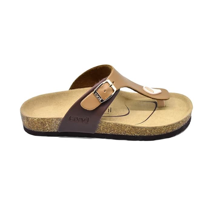 Carvil Sandal Anak VENICE-01TW STONE/COFFE