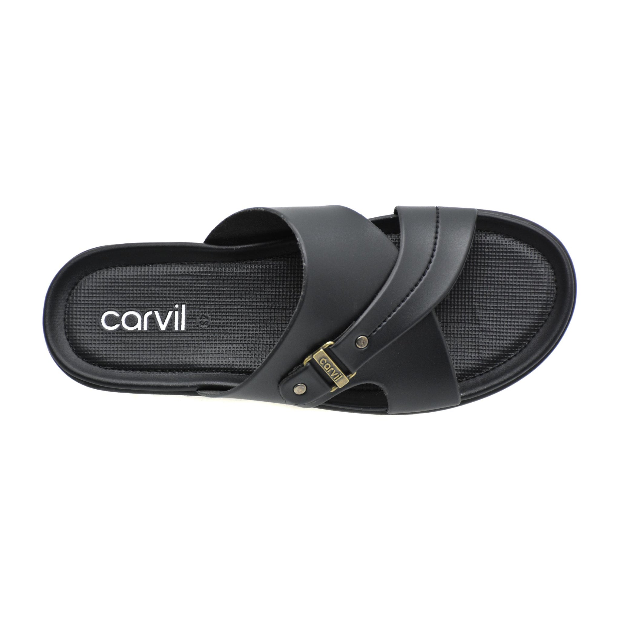 Carvil Sandal Pria REVINO-03 M BLACK