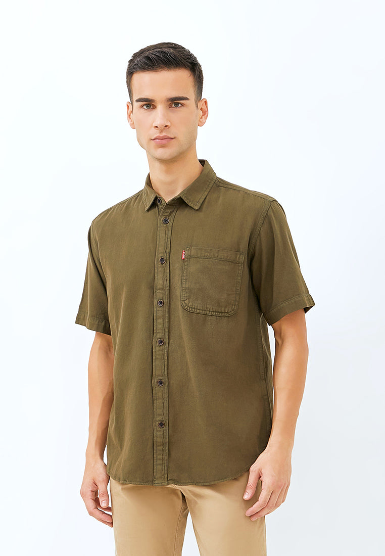 Carvil Kemeja Man SS ARRASYA-OLI OLIVE