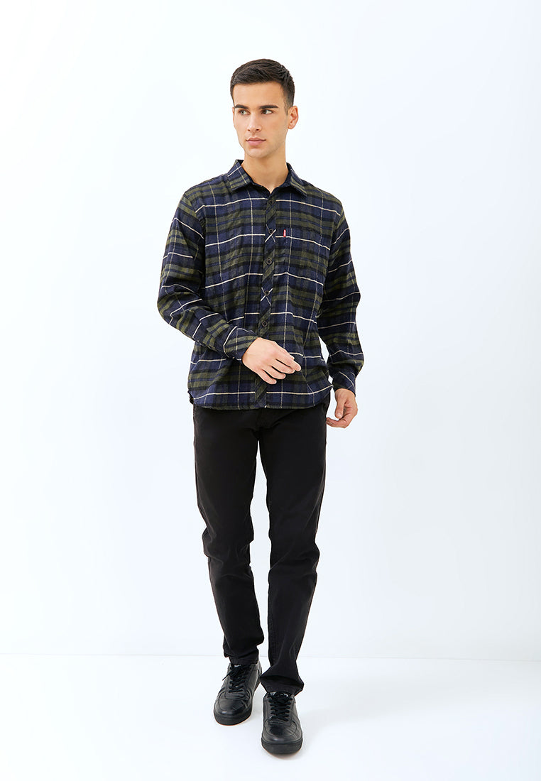 Carvil Kemeja Pria LS CELYN MULTI COLOR