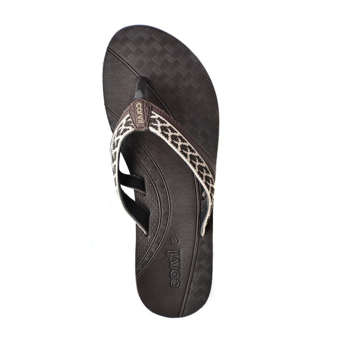 Carvil Sandal Wanita TRESSA L BROWN/BEIGE