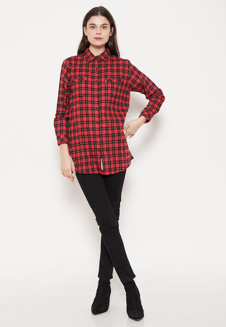 Carvil Kemeja Wanita PRISSY-MTC MULTI COLOR
