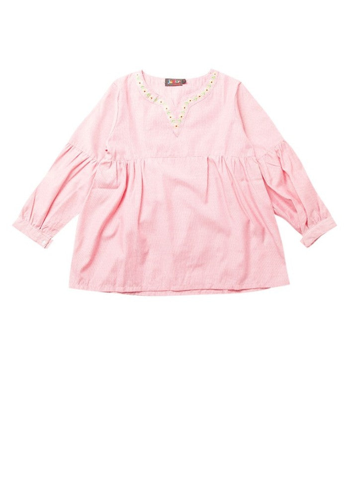 Carvil Blouse Anak VIVE - RD PINK