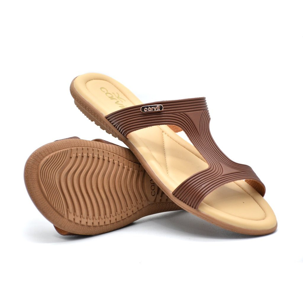 Carvil Sandal Wanita GHEA-03 L BROWN