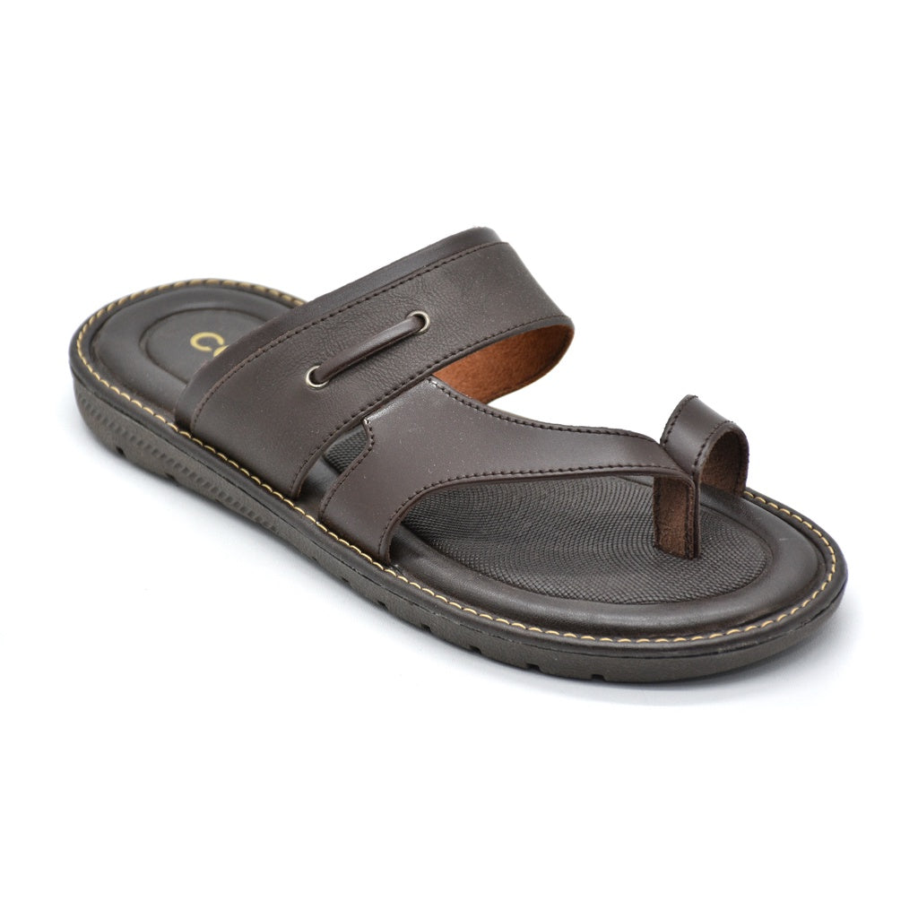 Carvil Sandal Pria BERLION-04 M DARK BROWN