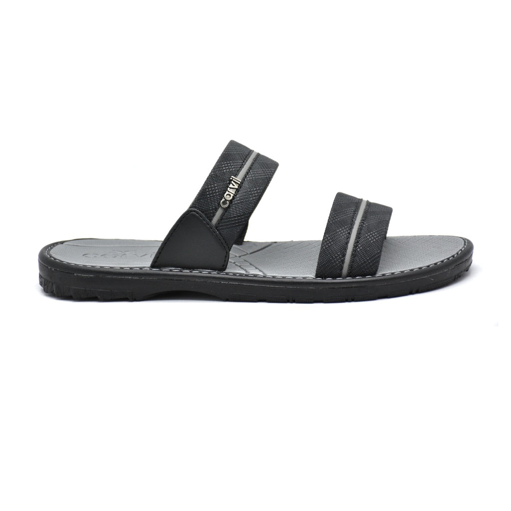 Carvil Sandal Pria ESPRESSO-02 M BLACK