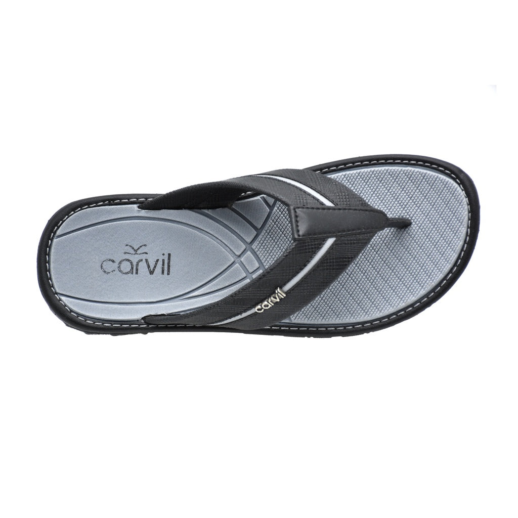Carvil Sandal Pria ESPRESSO-01 M BLACK