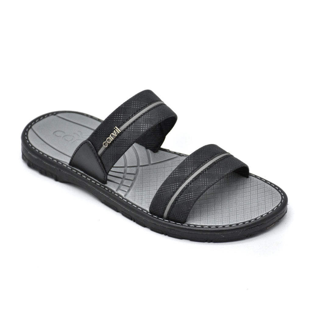 Carvil Sandal Pria ESPRESSO-02 M BLACK