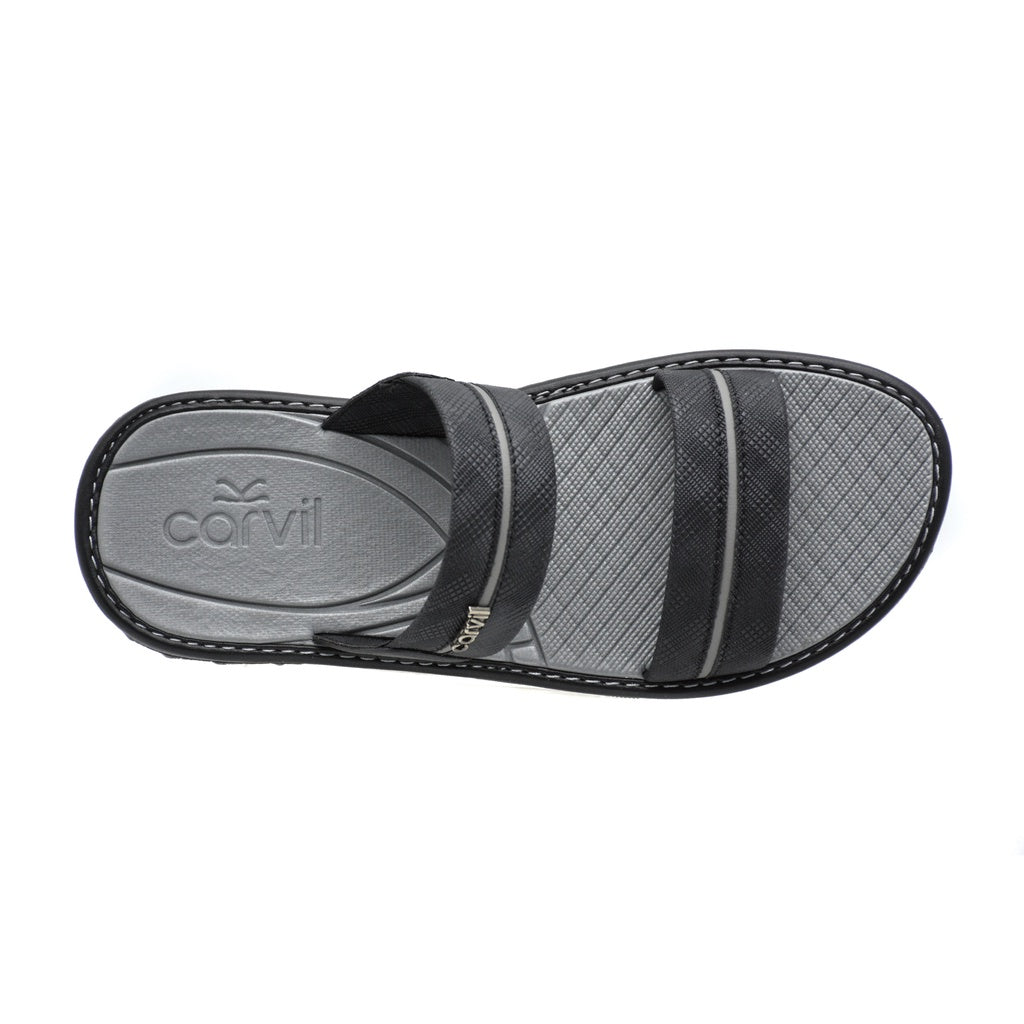 Carvil Sandal Pria ESPRESSO-02 M BLACK