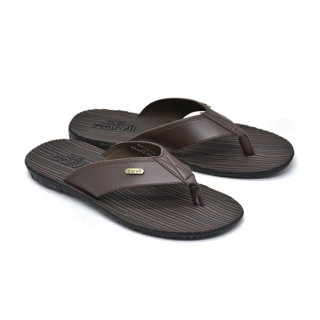 Carvil Sandal Pria FINETIC-01 M DARK BROWN